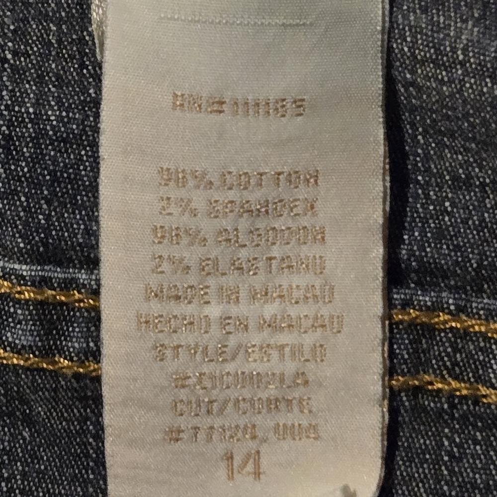 Baby Phat Blue Jeans with Gold Accents - Picture 4 of 5